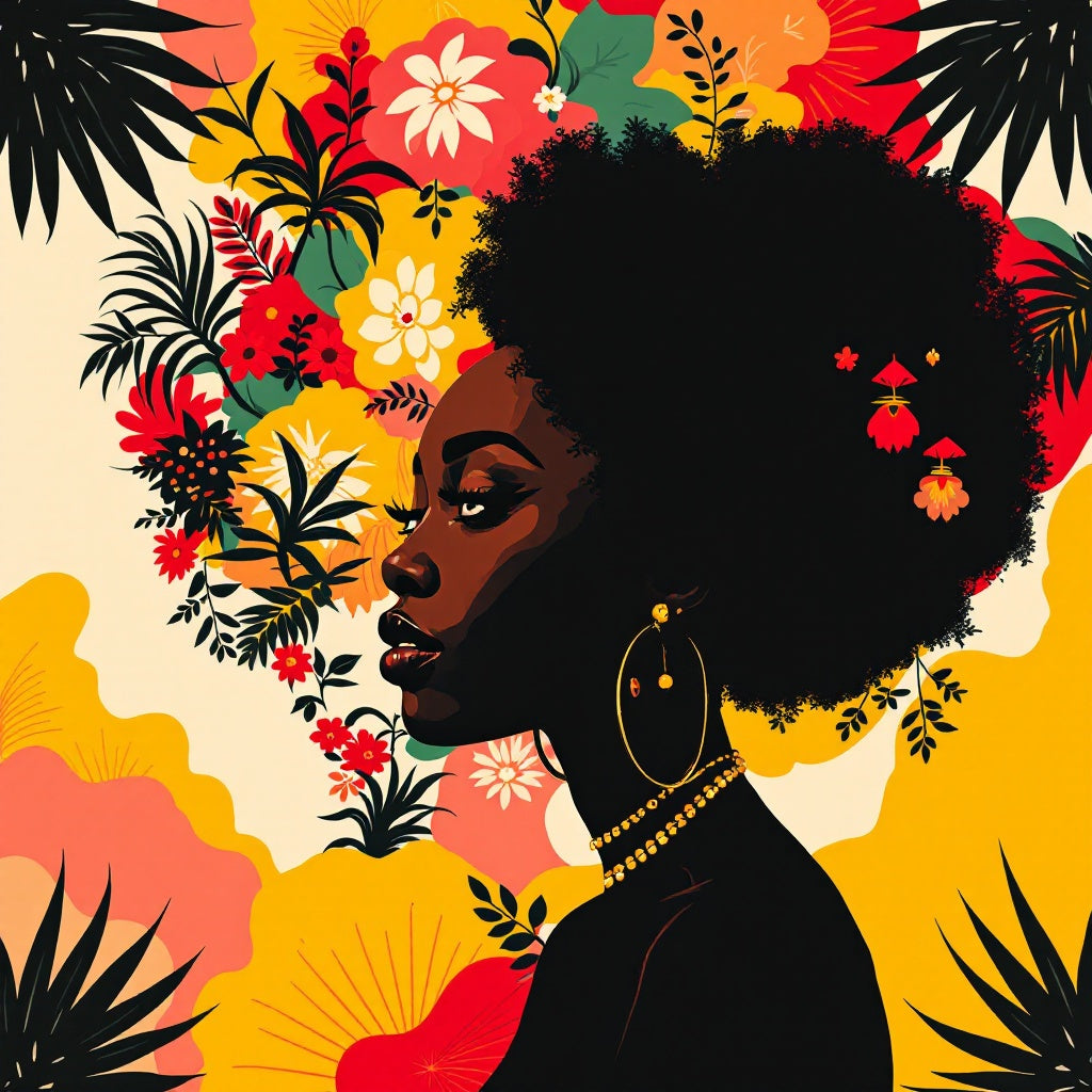 Afrocentric Afrocentric heritage — Original Digital Wall Art (HOJ-MRC8D6BQ-D2M4)