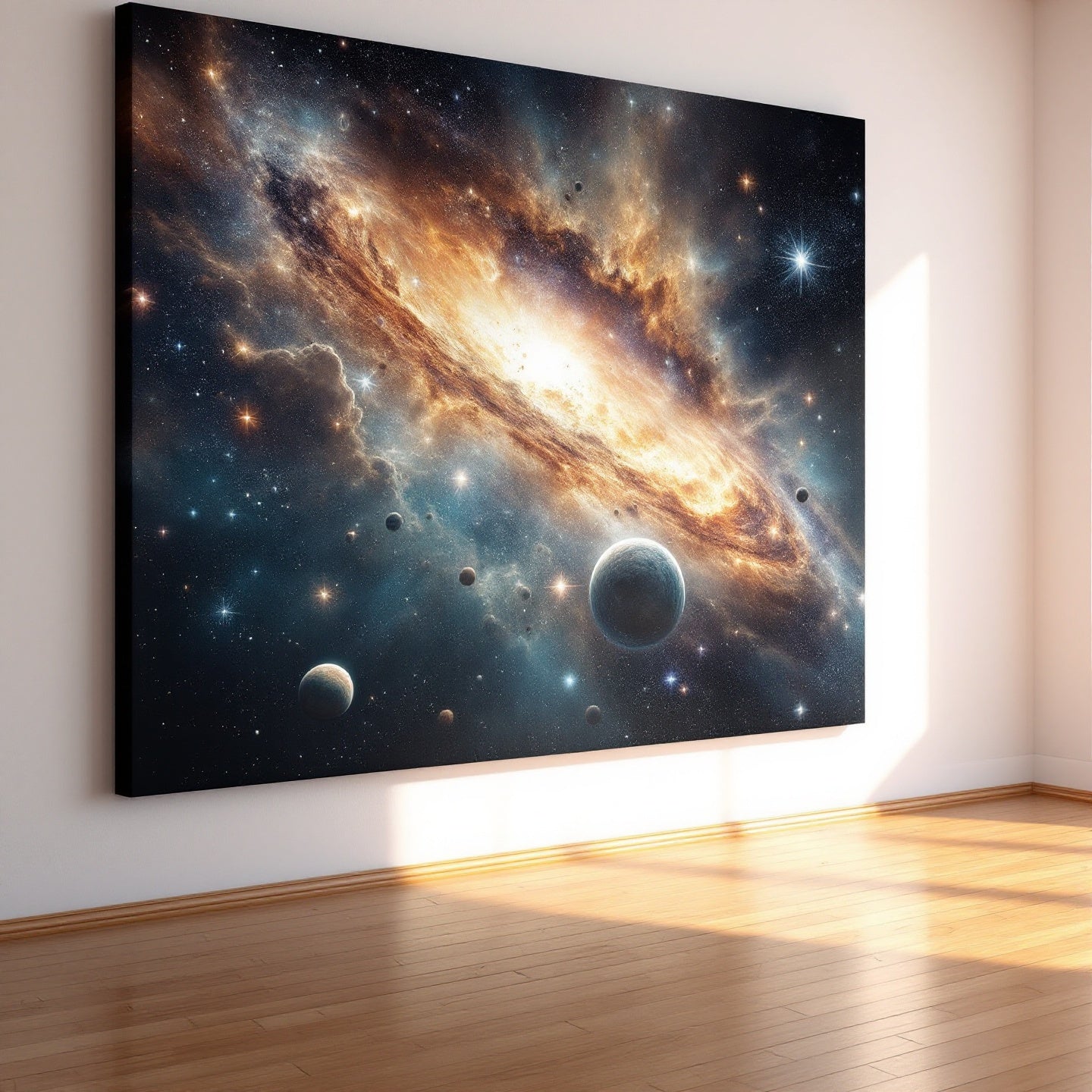 Cosmic Space Dreamscape — Original Digital Wall Art (HOJ-MRJRCSDK-60A9)