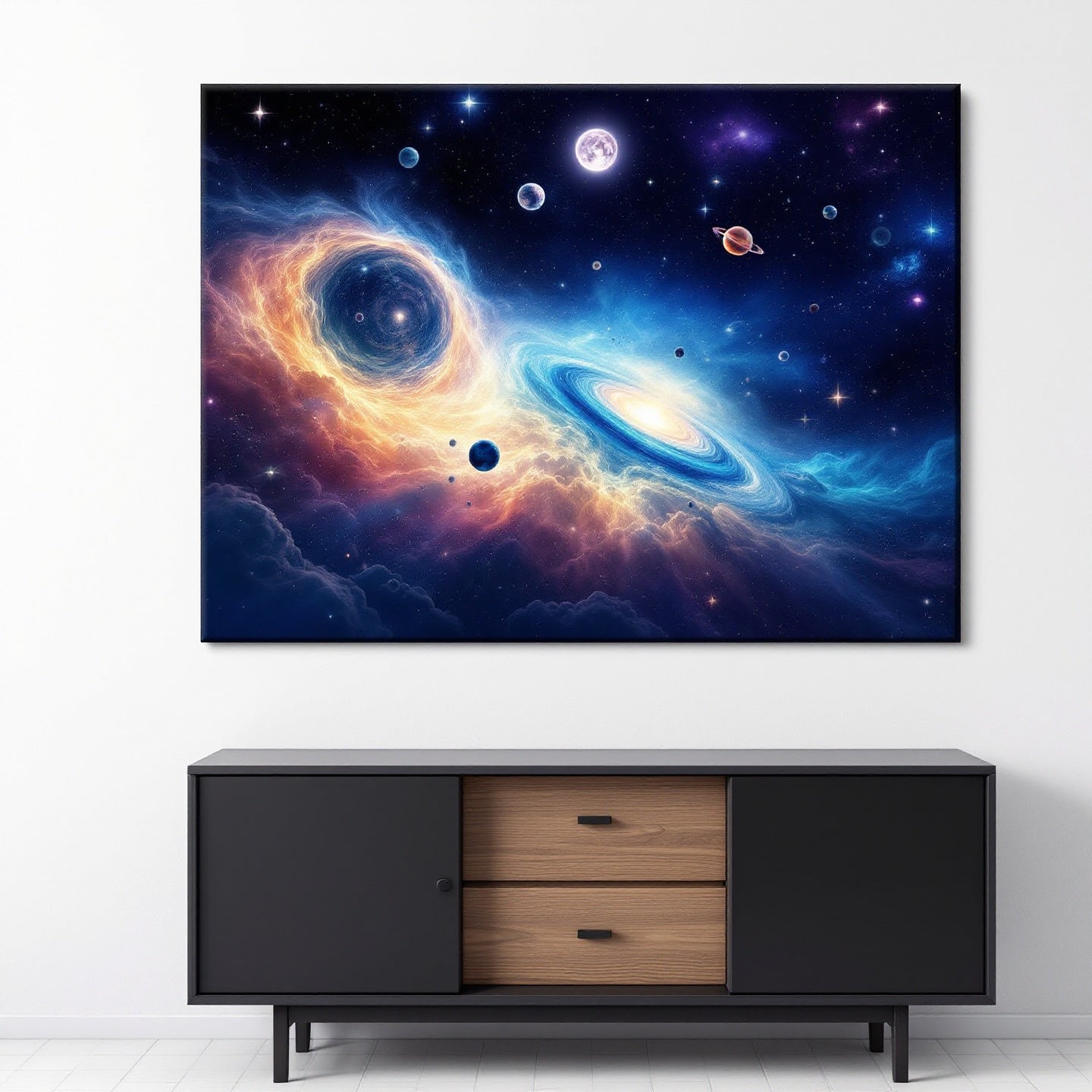 Cosmic Space Dreamscape — Original Digital Wall Art (HOJ-MRJNREH6-UNIL)