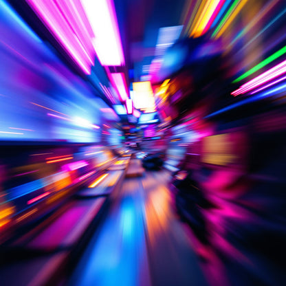 Skate Park Motion Blur — Original Digital Wall Art (HOJ-MRJNAR37-KD8A)