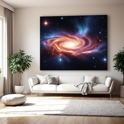 Cosmic Space Dreamscape — Original Digital Wall Art (HOJ-MRKAXIDR-84PA)
