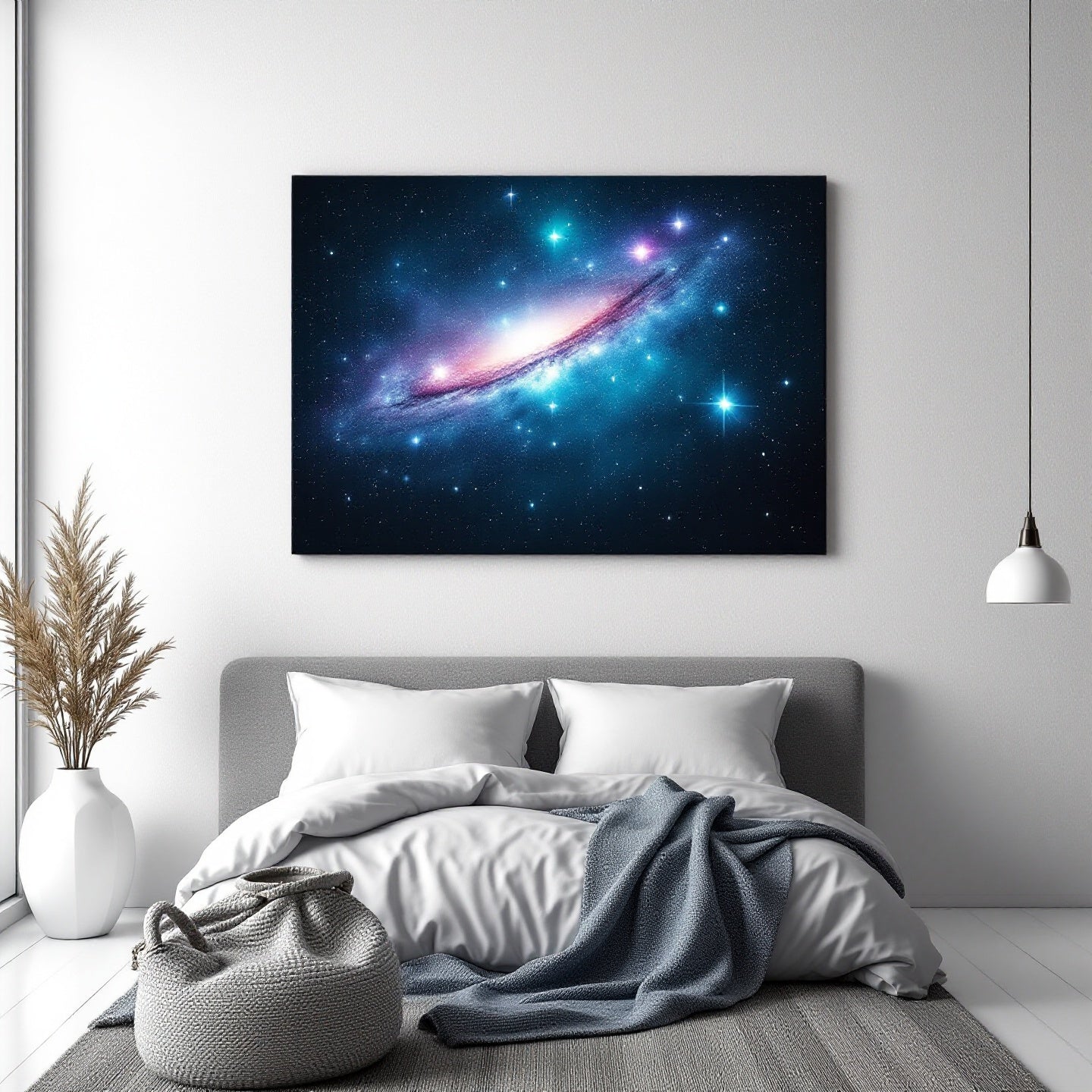 Cosmic Space Dreamscape — Original Digital Wall Art (HOJ-MRJRCSDK-60A9)