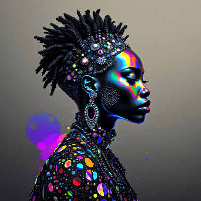Afrocentric Sankofa Wisdom — Original Digital Wall Art (HOJ-MRG3TDF8-DWFK)
