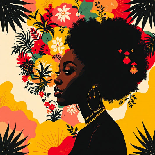 Afrocentric Afrocentric heritage — Original Digital Wall Art (HOJ-MRC8D6BQ-D2M4)