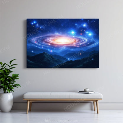 Cosmic Space Dreamscape — Original Digital Wall Art (HOJ-MRQ3YNO2-9VJA)