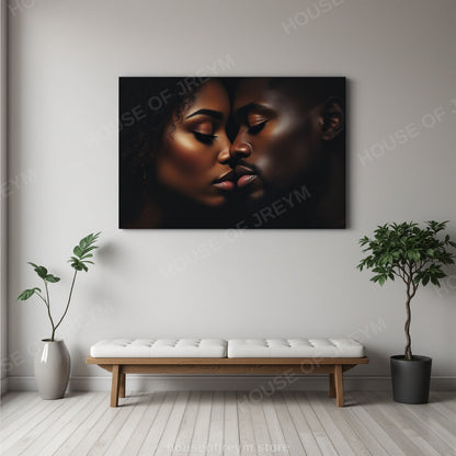 deep symbolic Black Love — unique summer block party edition — Original Digital Wall Art (HOJ-MRRBU46X-MPUV)