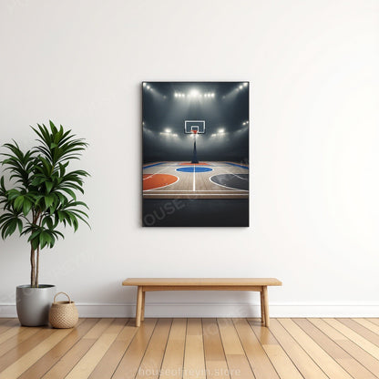 Basketball Court Legends — Original Digital Wall Art (HOJ-MRP5OUK1-7WSZ)