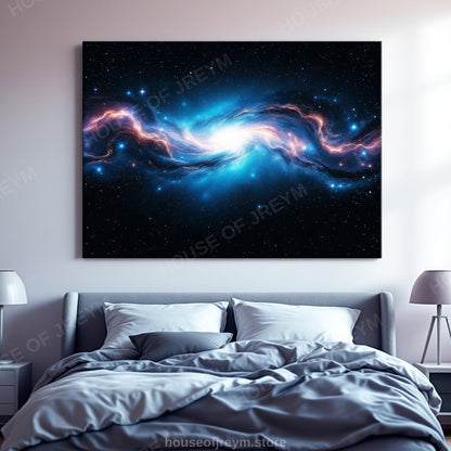 Cosmic Space Dreamscape — Original Digital Wall Art (HOJ-MRQ3YNO2-9VJA)