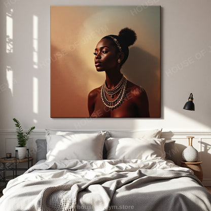 deep symbolic Kente Heritage — unique summer block party edition — Original Digital Wall Art (HOJ-MRPWE9MC-ULPF)