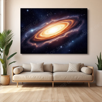 Cosmic Space Dreamscape — Original Digital Wall Art (HOJ-MRQ3YNO2-9VJA)