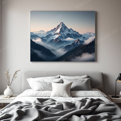Mountain Hiking Adventure Vibe — Original Digital Wall Art (HOJ-MRP7OLIT-77DU)