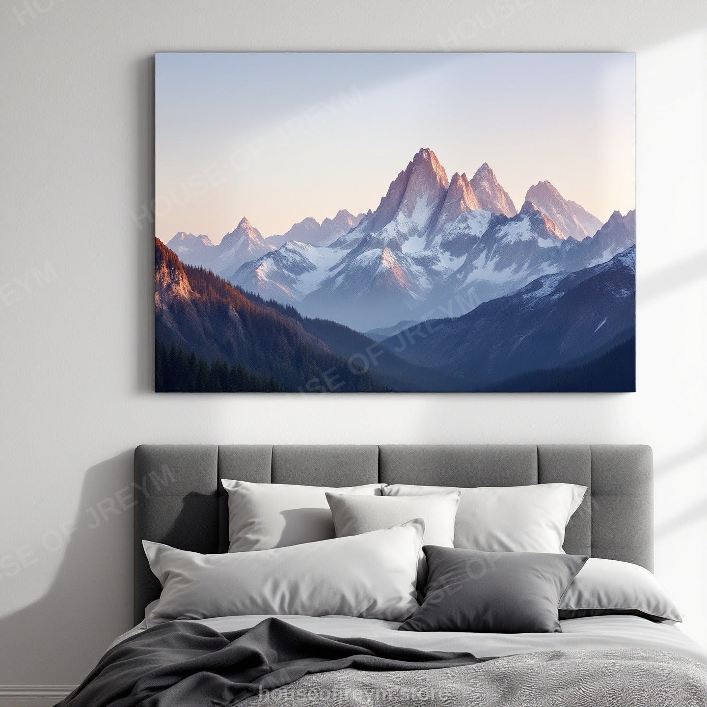 Mountain Hiking Adventure Vibe — Original Digital Wall Art (HOJ-MRQ0SNBF-TD25)